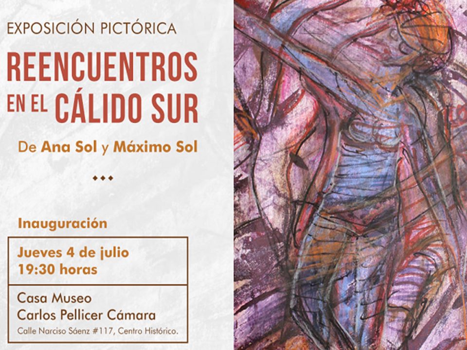 Se llevo a cabo la inauguración de la exposición “Reencuentros en el cálido sur”