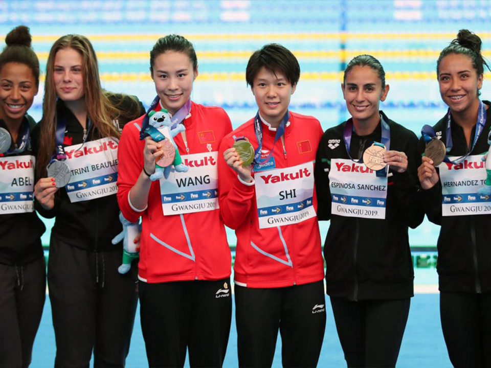 Ganan Paola Espinosa y Melany Hernández bronce y pase a Tokio 2020 en clavados